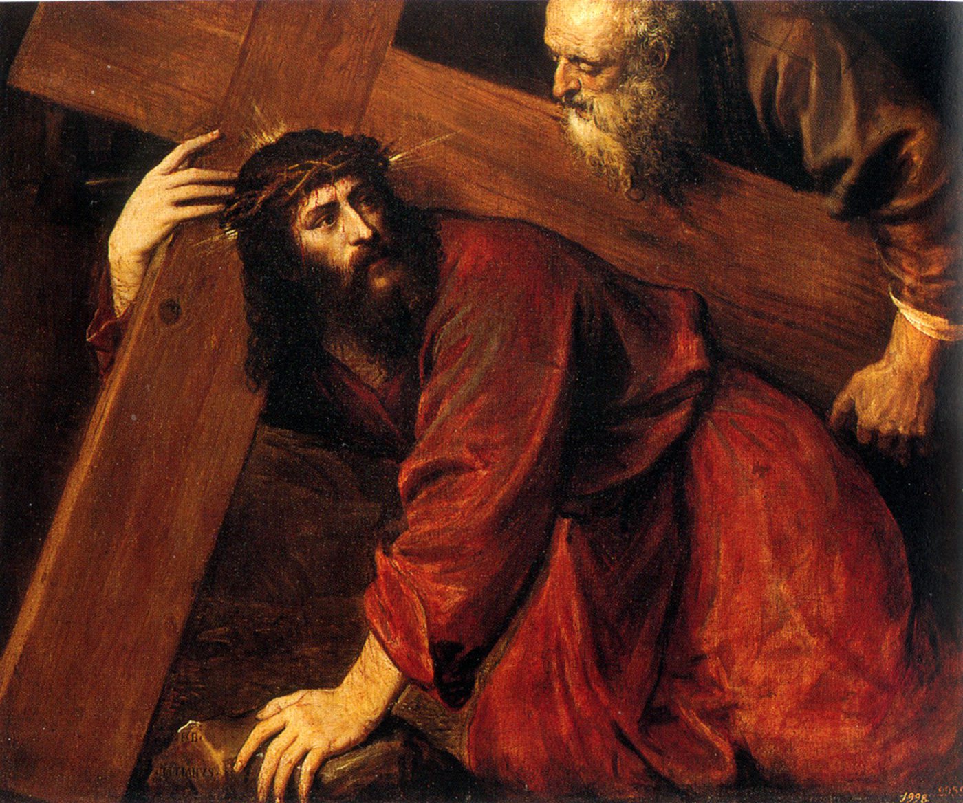 Jesus Carries The Cross